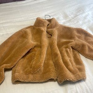 Carbon 38 Teddy Zip Up Jacket